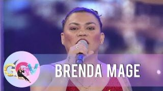 Brenda Mage showcase his hosting skills | #GGVOPPAkasaya | GGV Preshow