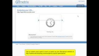 Free Website Speed Loading Report with GTMetrix