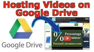 Hosting Videos in Google Drive