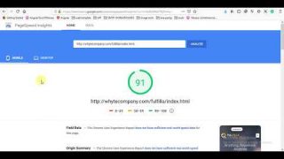 How to check website loading speed using google
