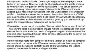 Make your web page loading speed faster