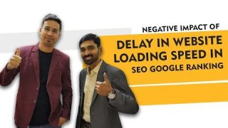Negative Impact of Delay in Website loading Speed in Seo Google Ranking