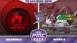 PMC Team Prep S2 W2 Sydney Krookodiles VS Jersey Dwebbles