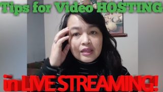 Tips for Video Hosting | Host in Live streaming | Hosting Tips | 2019 | AU PINAS