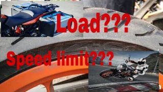 KTM DUKE REAR TYRES SPEED LIMIT AND LOADING CAPACITY 150/60R17 MRF revzc1