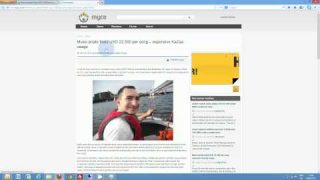 Myce website – Page loading speed test – 28th June 2013